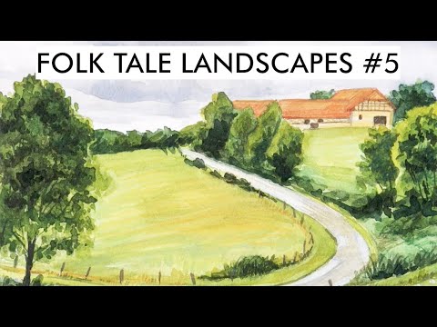 Folk Tale Landscapes #5 | A silent place