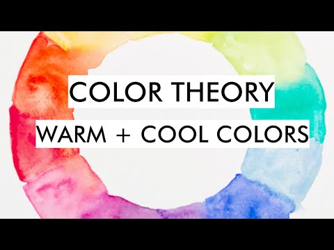 How to tell apart warm and cool colors | Color Theory tips