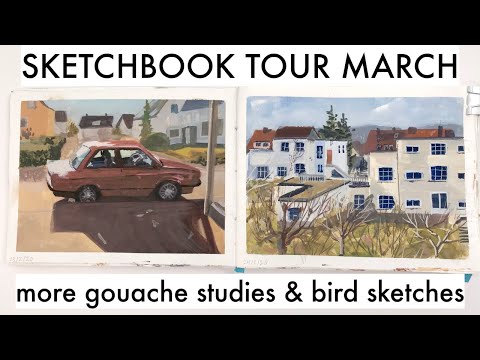 Sketchbook Tour March 2020