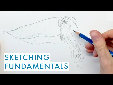 How to create three dimensional realistic drawings - Sketching Fundamentals