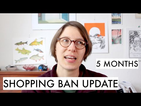 An update on my shopping ban after 5 months