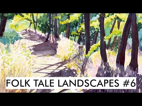 Folk Tale Landscapes #6 | Light and Shadow