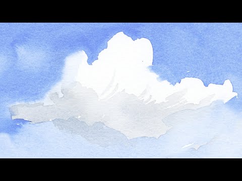 Painting Clouds and Skies in Watercolor | Introduction video