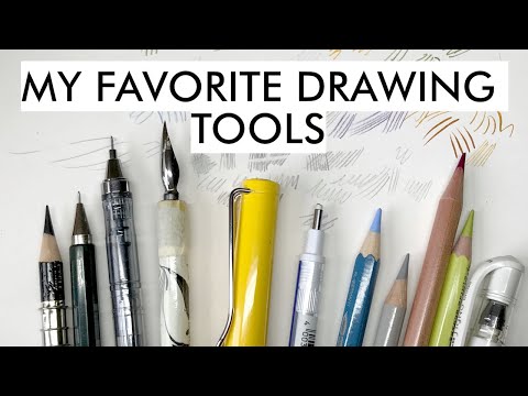 My favorite drawing tools right now (2021)
