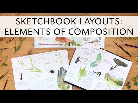 Layout Elements for Sketchbook Composition