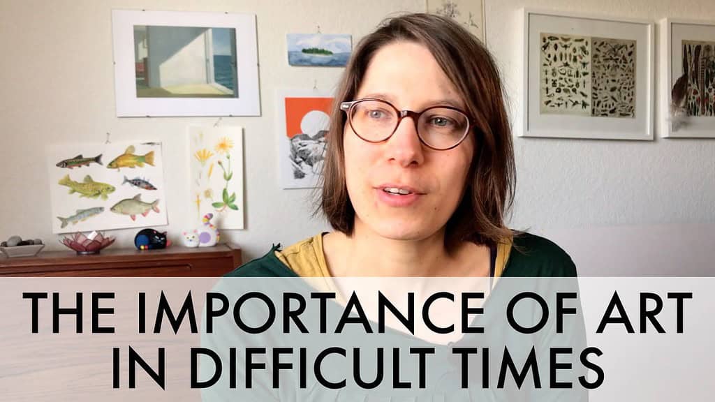 On the importance of art in difficult times2