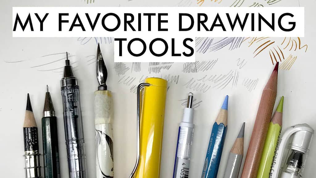 My favorite drawing tools right now