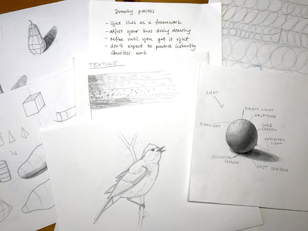 Advanced Hatching Skills Explained, by Mike, Art Lovers Welcome
