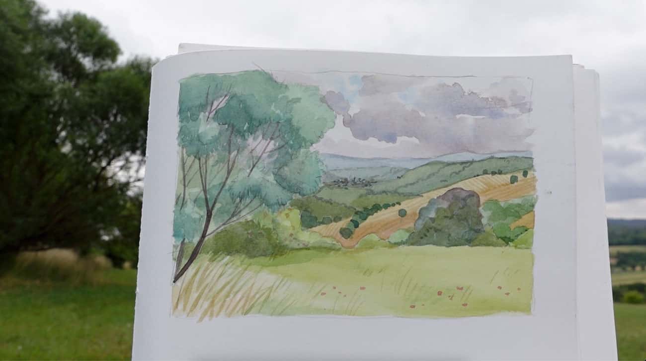 8 handy Tips for Drawing and Painting Outside (and actually enjoying it)