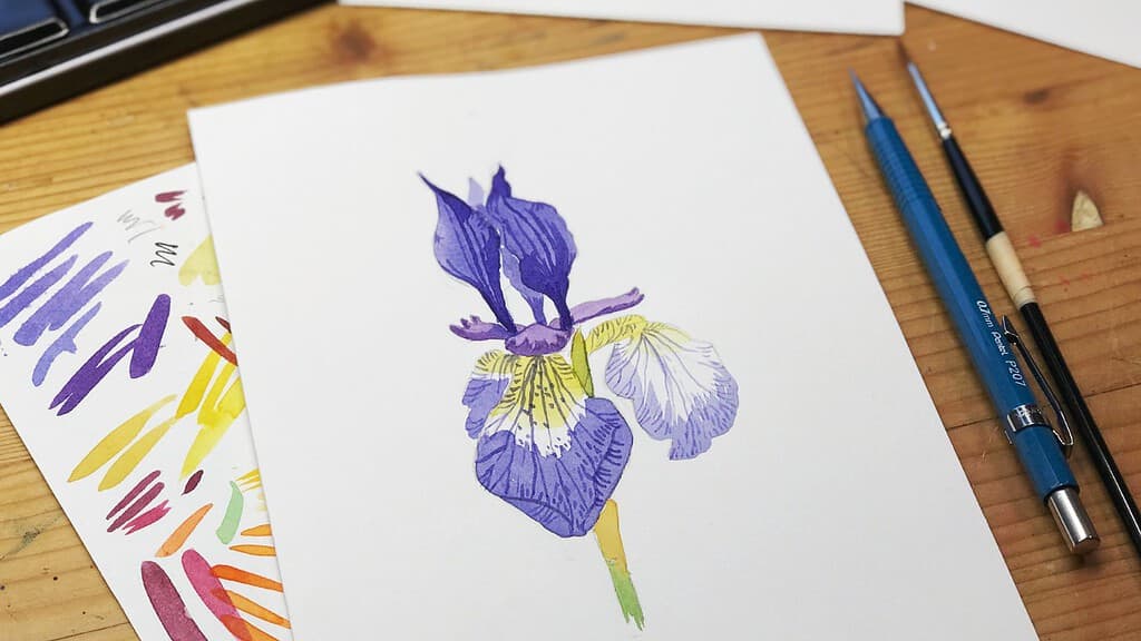 Beautiful Pen and Watercolor Art Ideas for Creative Expression