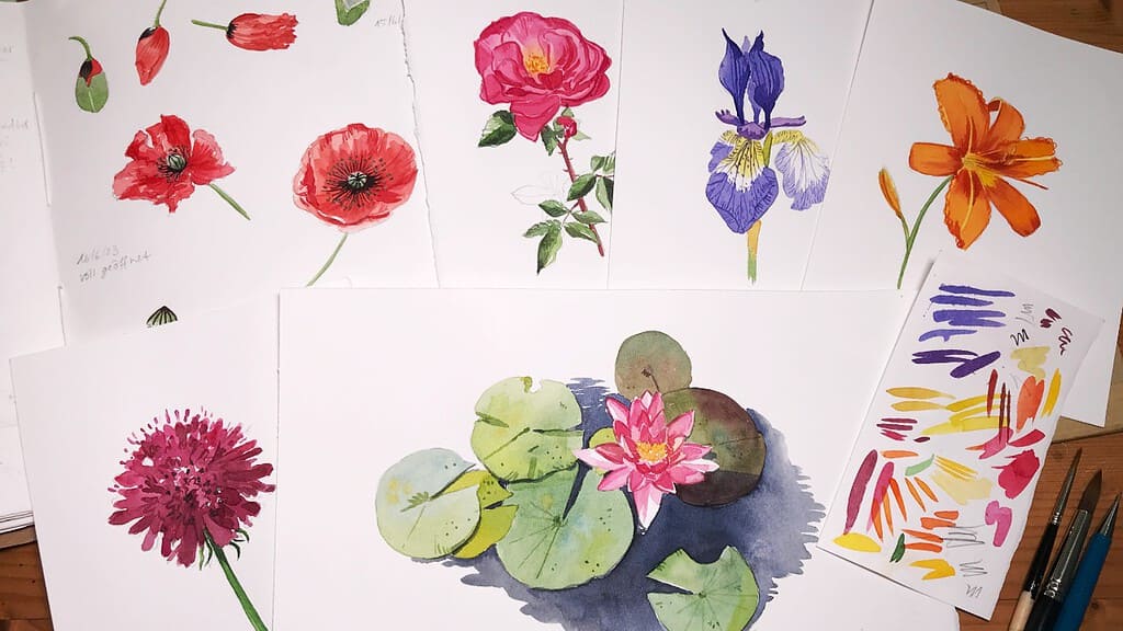 1000+ Flower Painting Pictures | Download Free Images on Unsplash